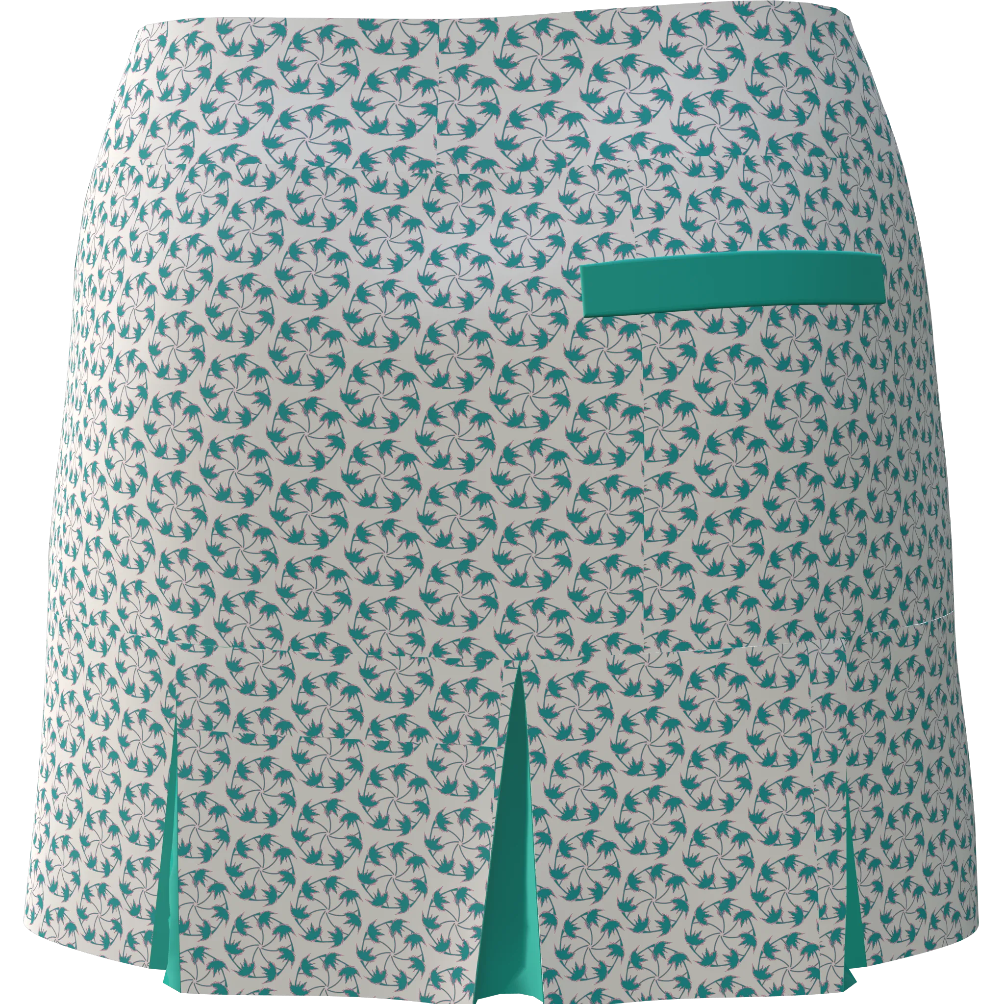 AB SPORT Women's Golf Skirt  BSKG05-HBJW_1BBH