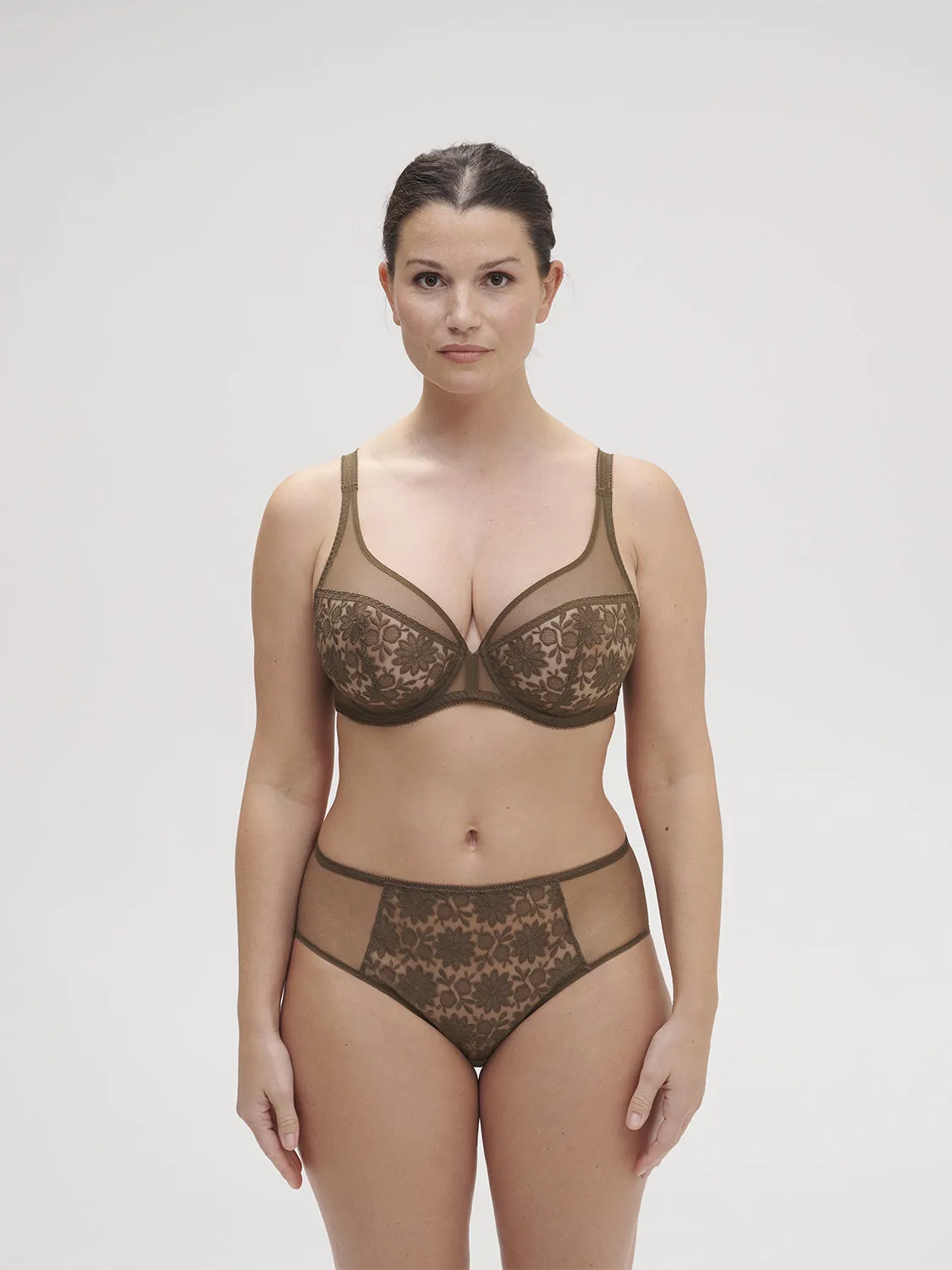 Amazone Full Coverage Plunge - Nomad Green