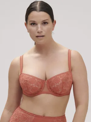 Amazone Sheer Demi - Texas Pink