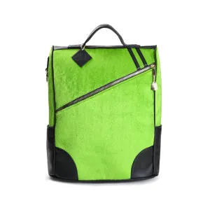 Apple Green Fridge Pony Fur Backpack