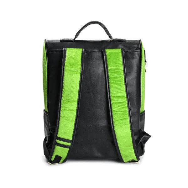 Apple Green Fridge Pony Fur Backpack
