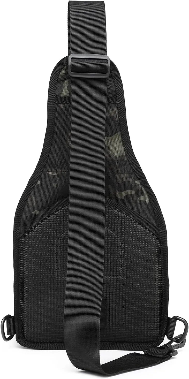 ATBP Small Tactical Sling Backpack Bag for Men Military Shoulder Bag Pack EDC Crossbody Bag for Hiking 7 Liters