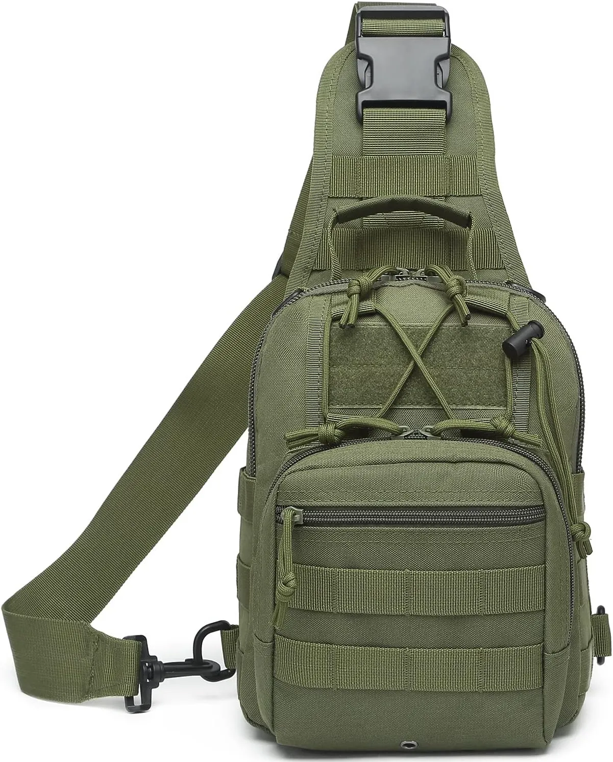 ATBP Small Tactical Sling Backpack Bag for Men Military Shoulder Bag Pack EDC Crossbody Bag for Hiking 7 Liters