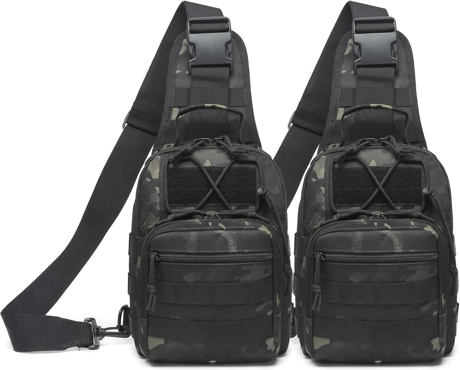 ATBP Small Tactical Sling Backpack Bag for Men Military Shoulder Bag Pack EDC Crossbody Bag for Hiking 7 Liters