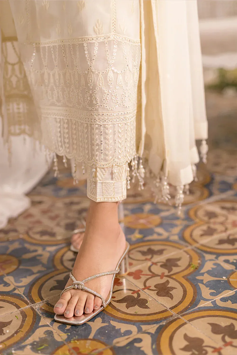 Azure | Ensembles Embroidered Formals | Angelic Frost