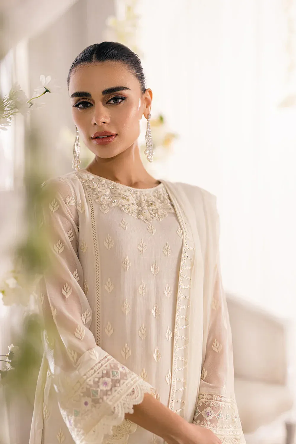 Azure | Ensembles Embroidered Formals | Angelic Frost