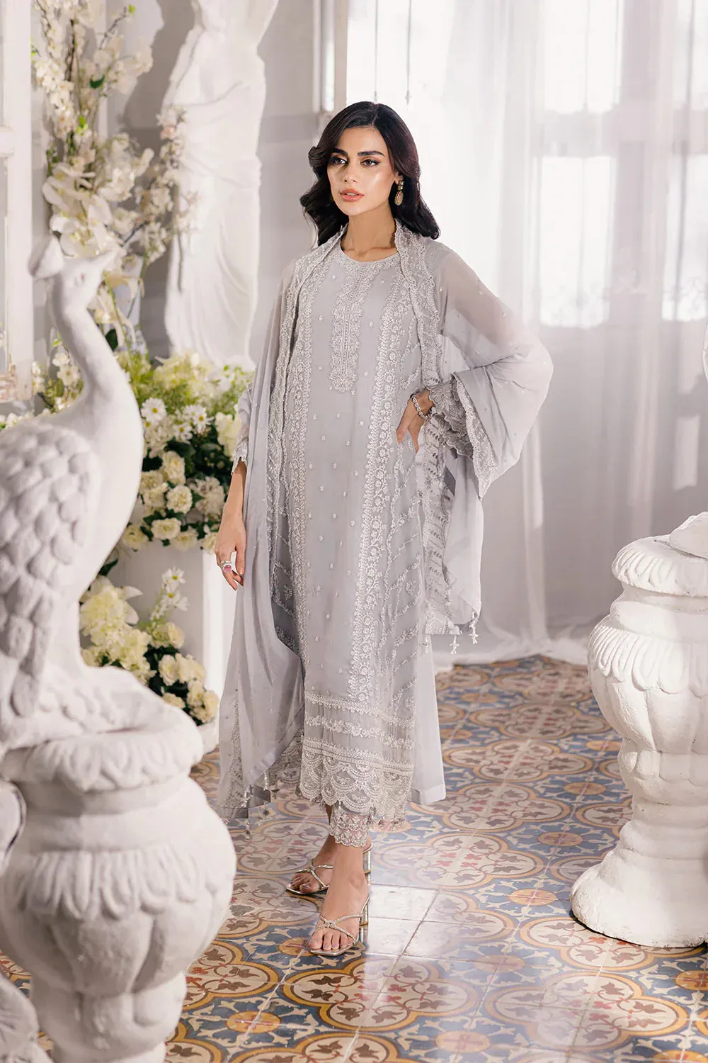 Azure | Ensembles Embroidered Formals | Moon Storm