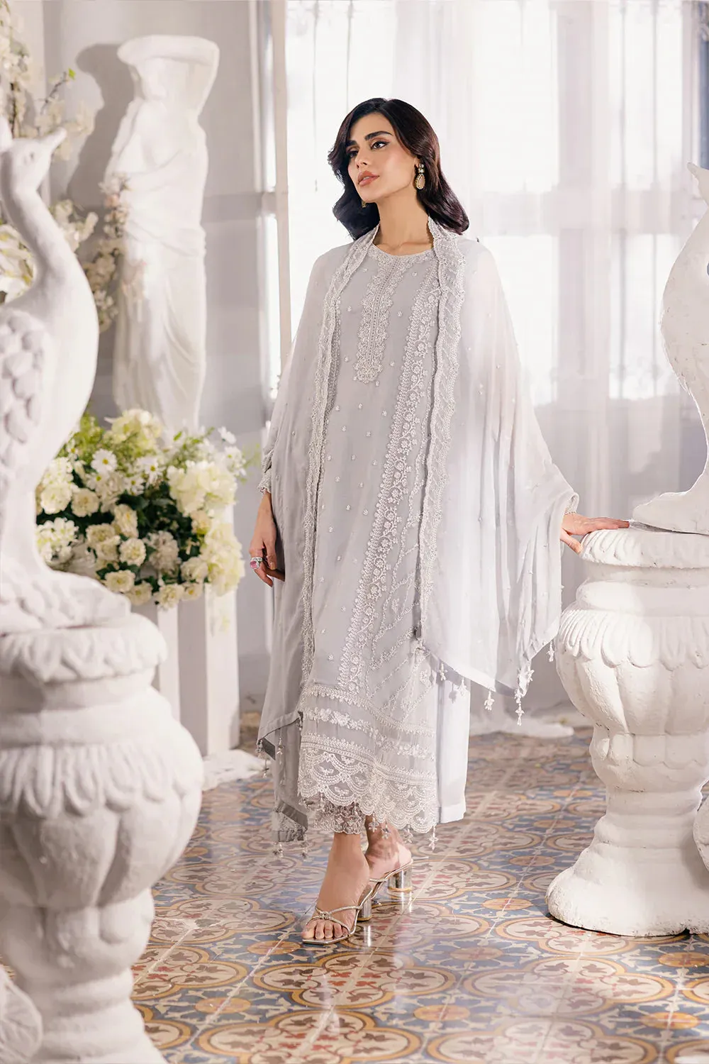 Azure | Ensembles Embroidered Formals | Moon Storm