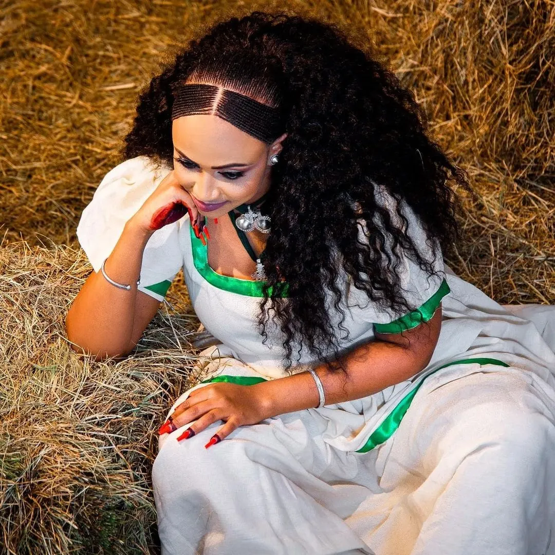 Beautiful Habesha Dress Traditional Ethiopian Dress Habesha Dress Handwoven Habesha Kemis Eritrean Dress Ashenda Dress