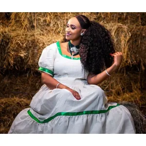 Beautiful Habesha Dress Traditional Ethiopian Dress Habesha Dress Handwoven Habesha Kemis Eritrean Dress Ashenda Dress