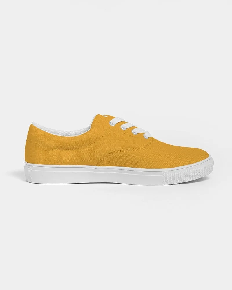 Bright Orange Men's Canvas Sneakers | Men's | Bright Pure Orange | C0M38Y100K0
