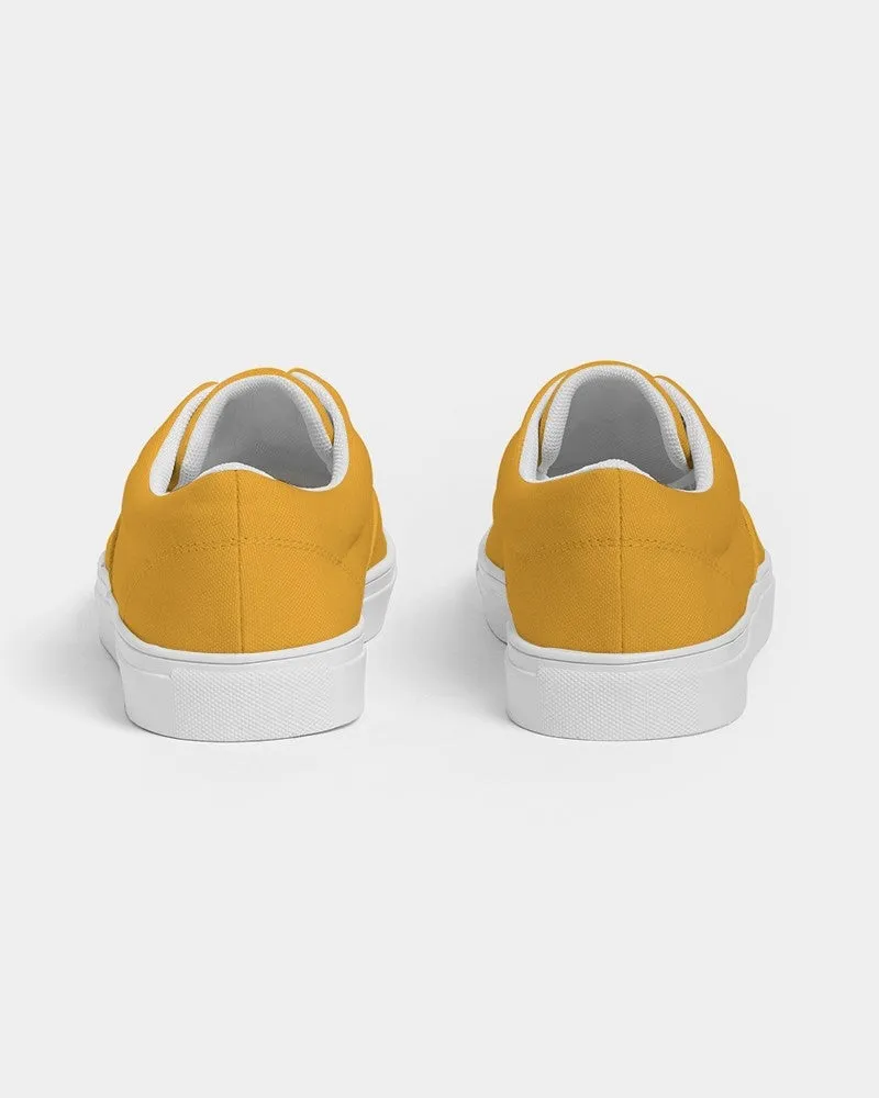 Bright Orange Men's Canvas Sneakers | Men's | Bright Pure Orange | C0M38Y100K0