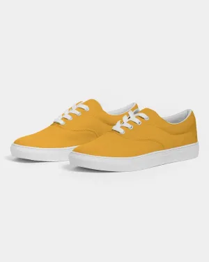 Bright Orange Men's Canvas Sneakers | Men's | Bright Pure Orange | C0M38Y100K0