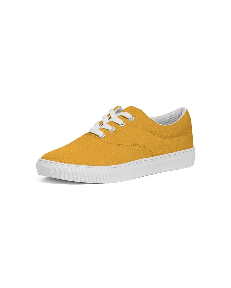 Bright Orange Men's Canvas Sneakers | Men's | Bright Pure Orange | C0M38Y100K0