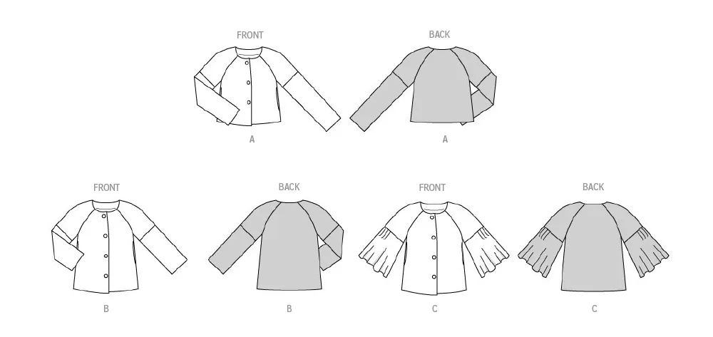 Burda Style Pattern 5830 Misses' Jacket