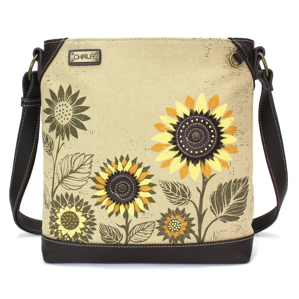 Canvas Crossbody - Sunflower