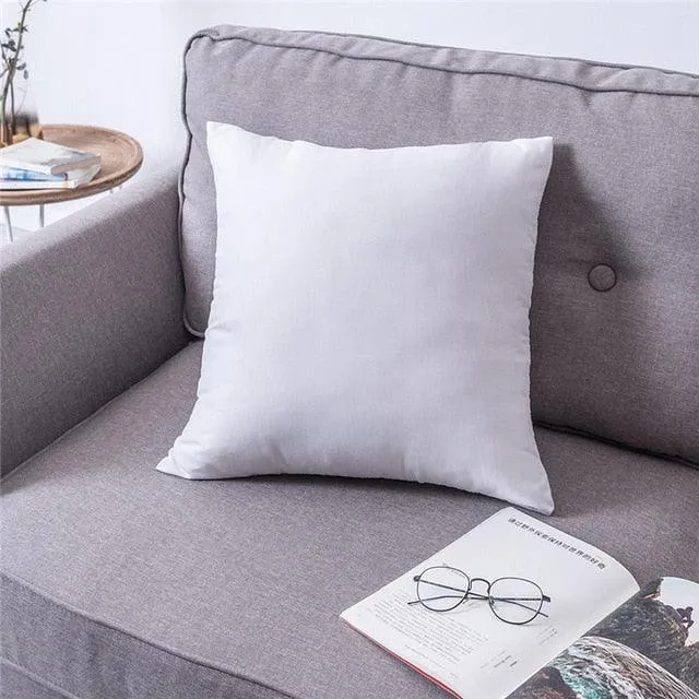 Chic Beige Linen/Cotton Cushion Cover with Elegant Tassel Embroidery - Stylish Home Decor Enhancement