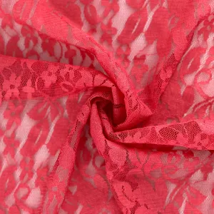 Coral | Classic Floral Lace