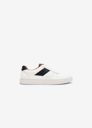 Court Leather Sneaker White Combo