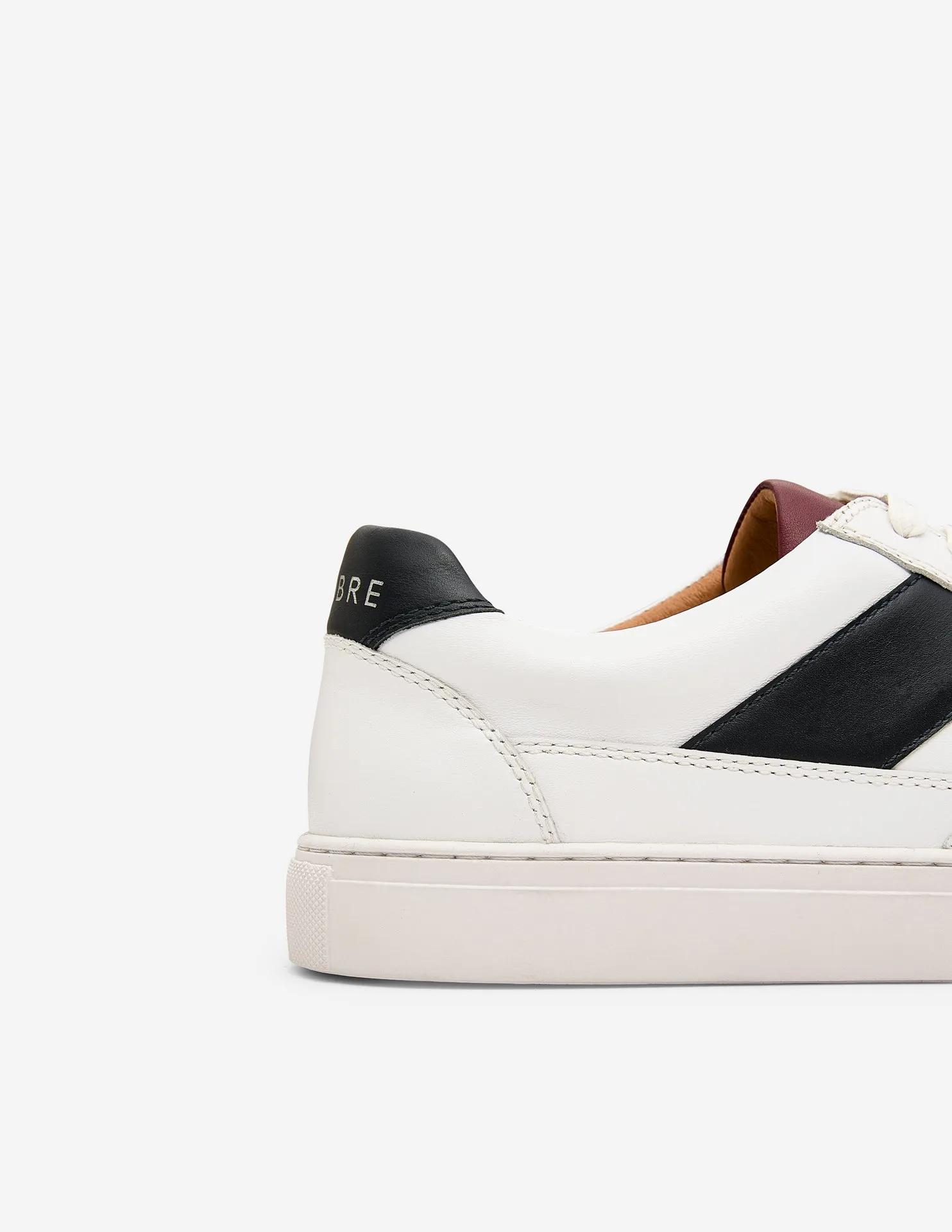 Court Leather Sneaker White Combo