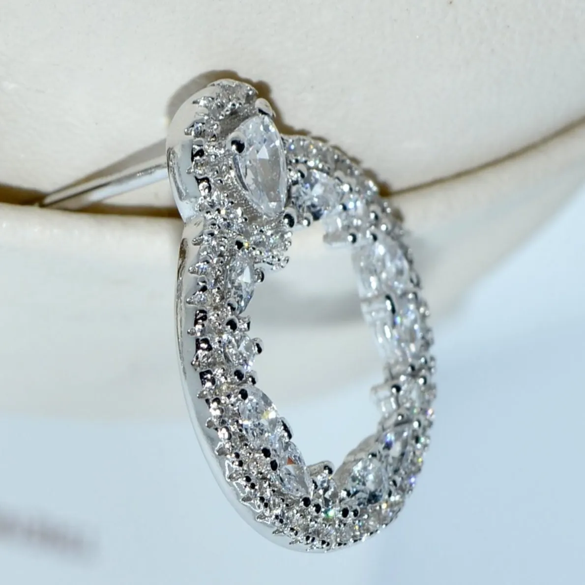 Dazzling Gemstone Hoop Earrings