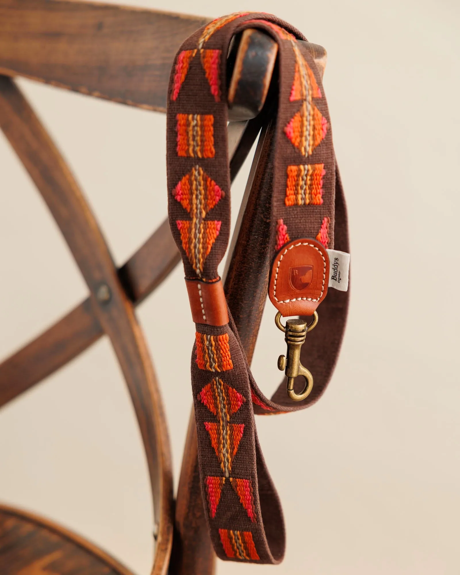 Dog Lead: Etna Brown