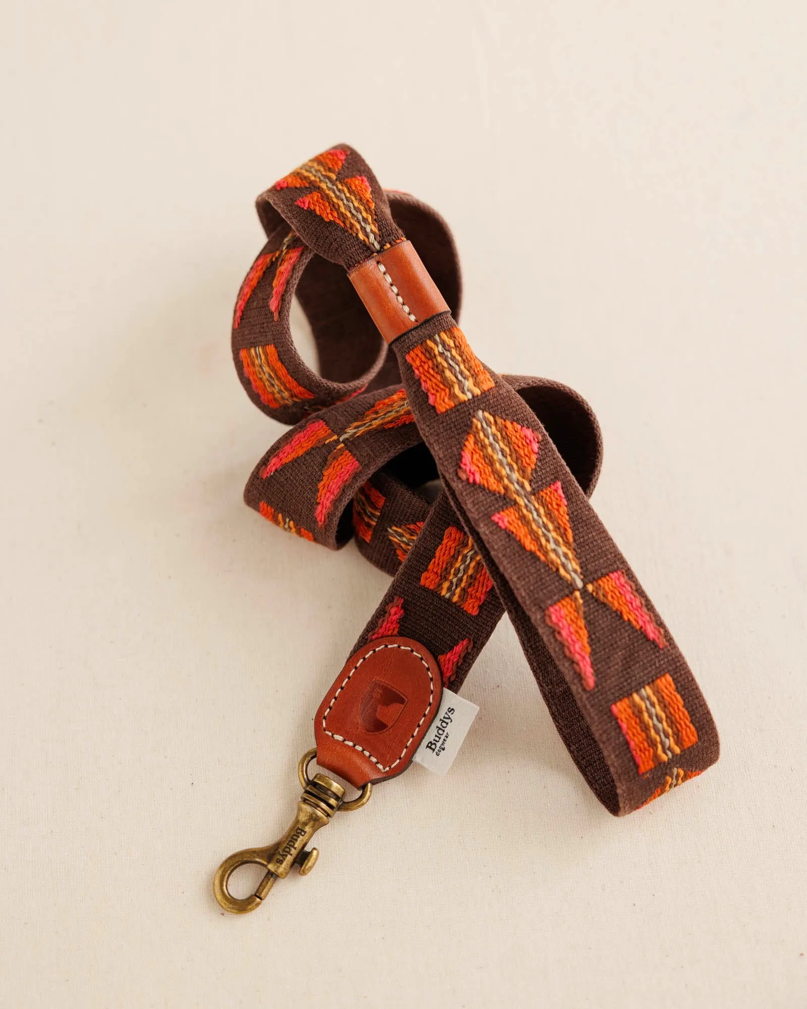 Dog Lead: Etna Brown