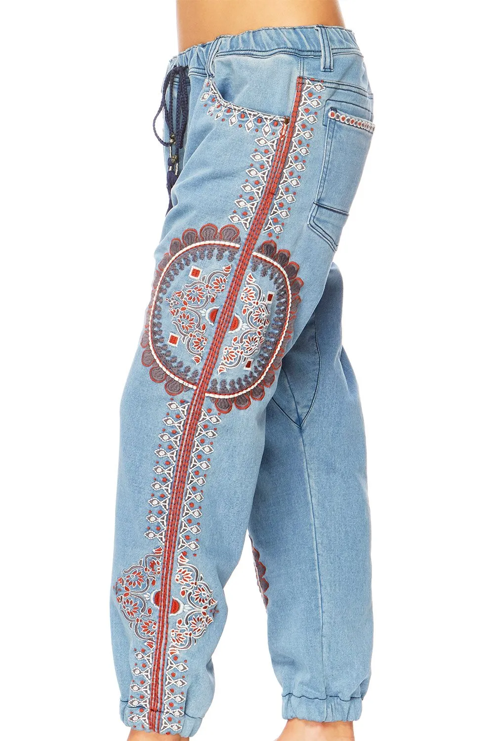 ELASTICATED CUFF PANT OVERNIGHT BAG