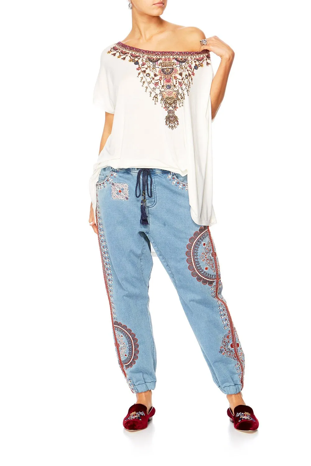 ELASTICATED CUFF PANT OVERNIGHT BAG