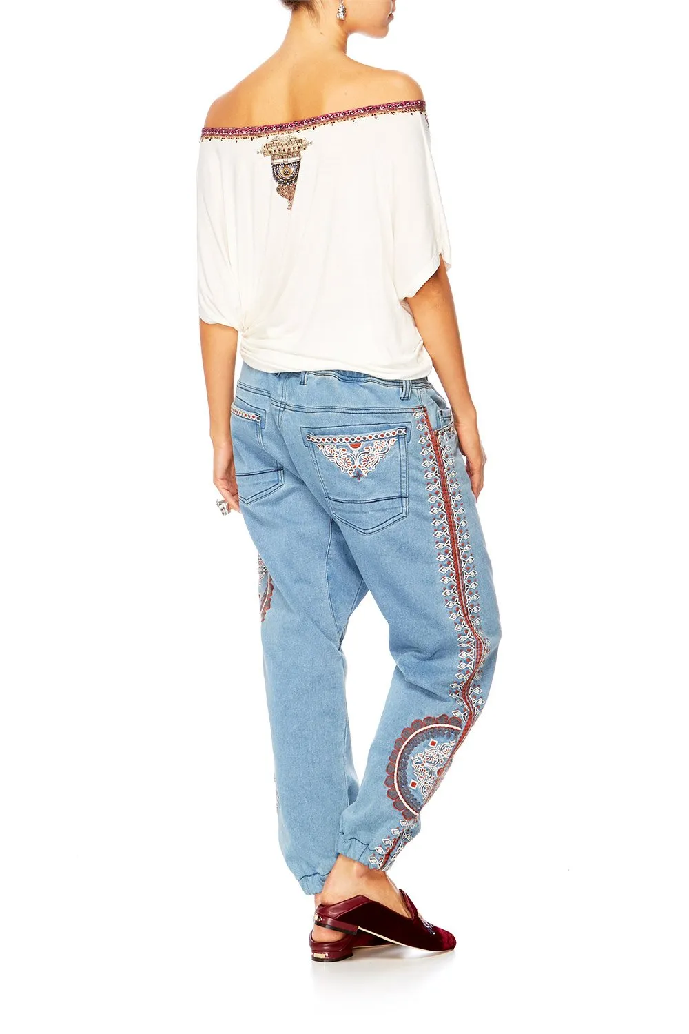 ELASTICATED CUFF PANT OVERNIGHT BAG
