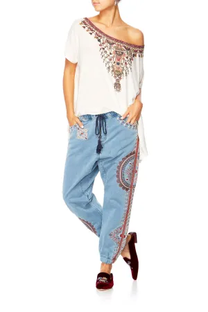 ELASTICATED CUFF PANT OVERNIGHT BAG