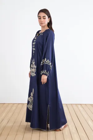 Embroidered Arabic Lawn Tunic Dress | MB-EF24-200