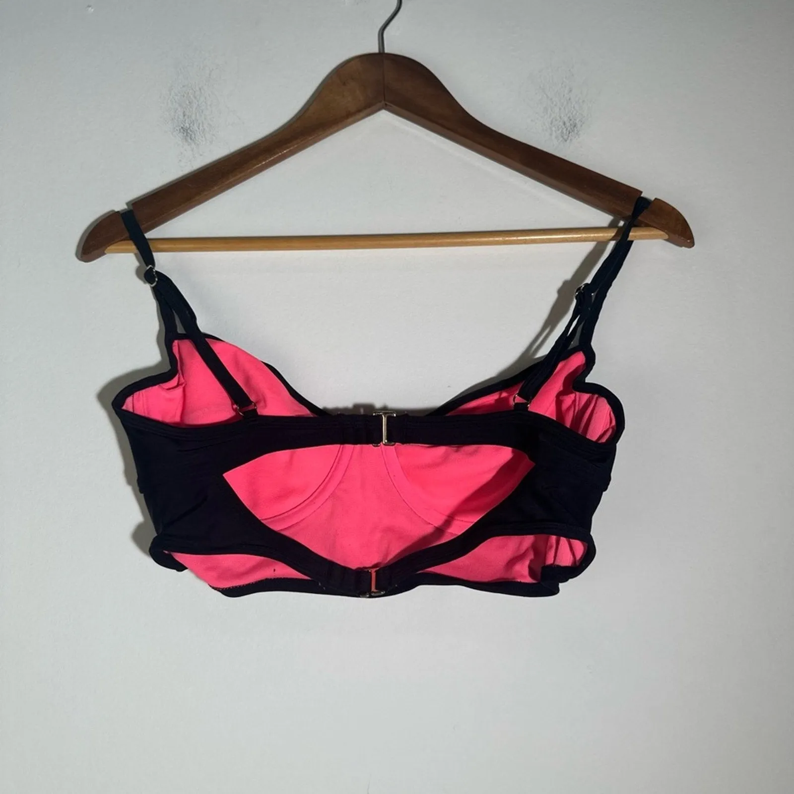 Embroidered Black Crop Top