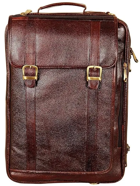 Genuine Leather Backpack for Business and Travel BP05