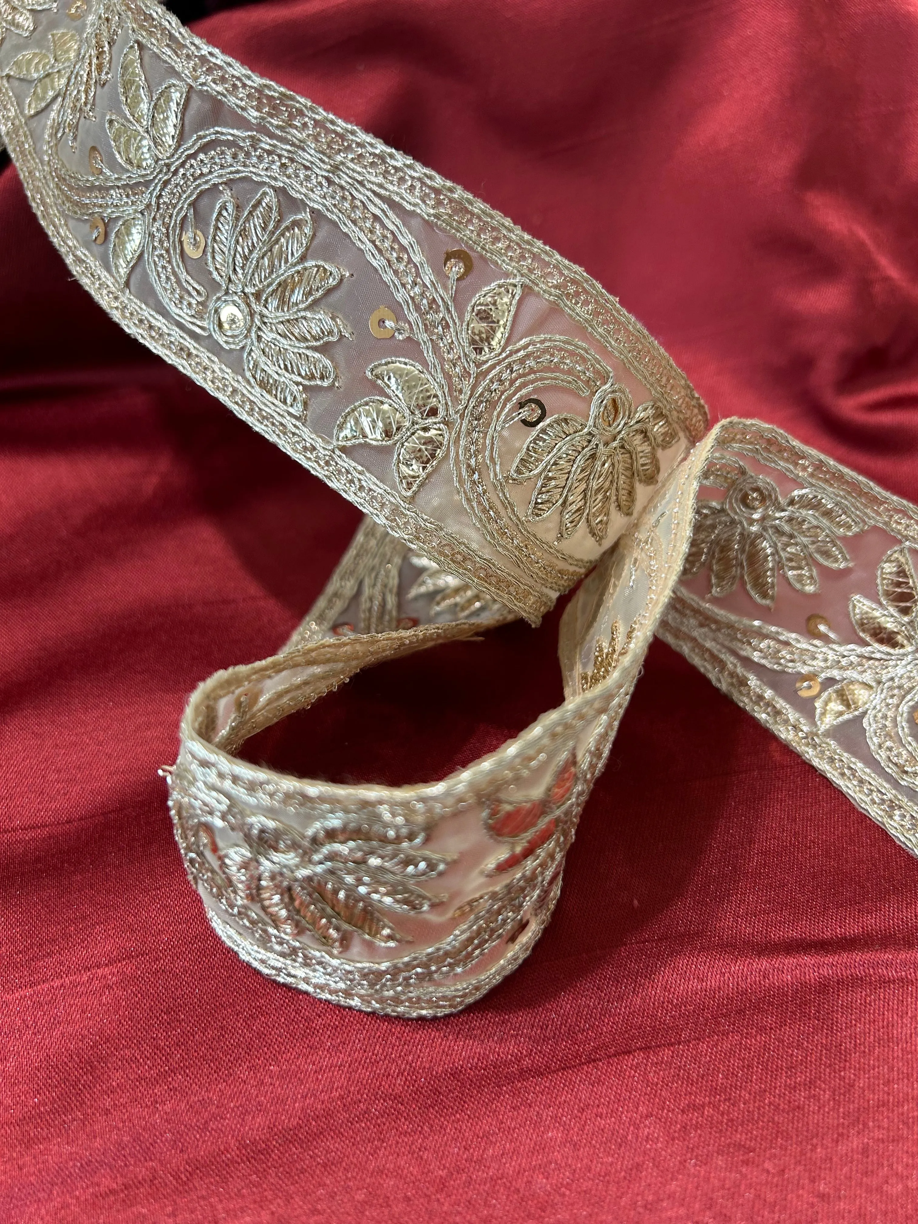 Gold Scroll Border