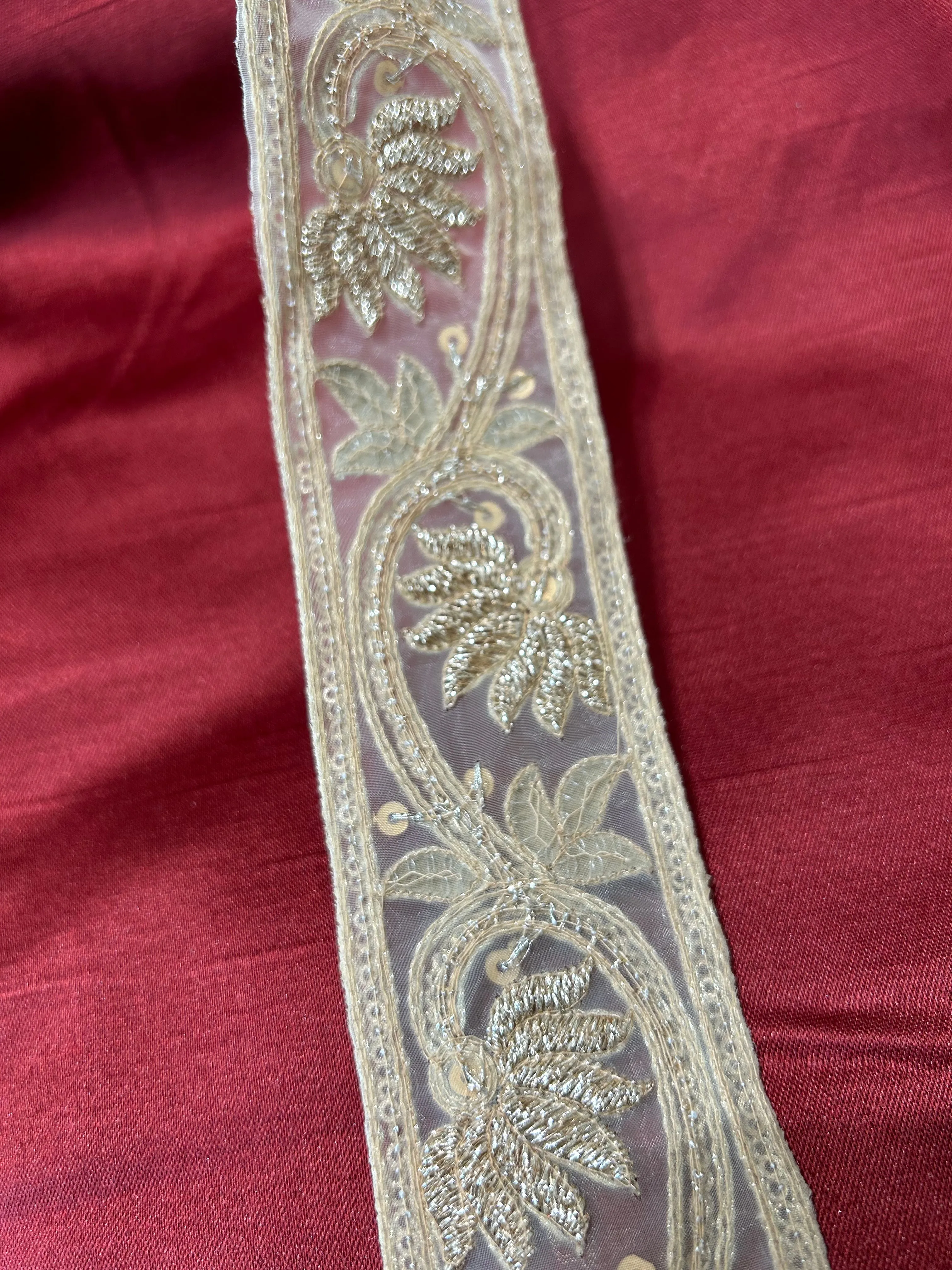 Gold Scroll Border
