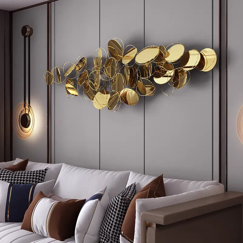Golden Halo Wall Sculpture