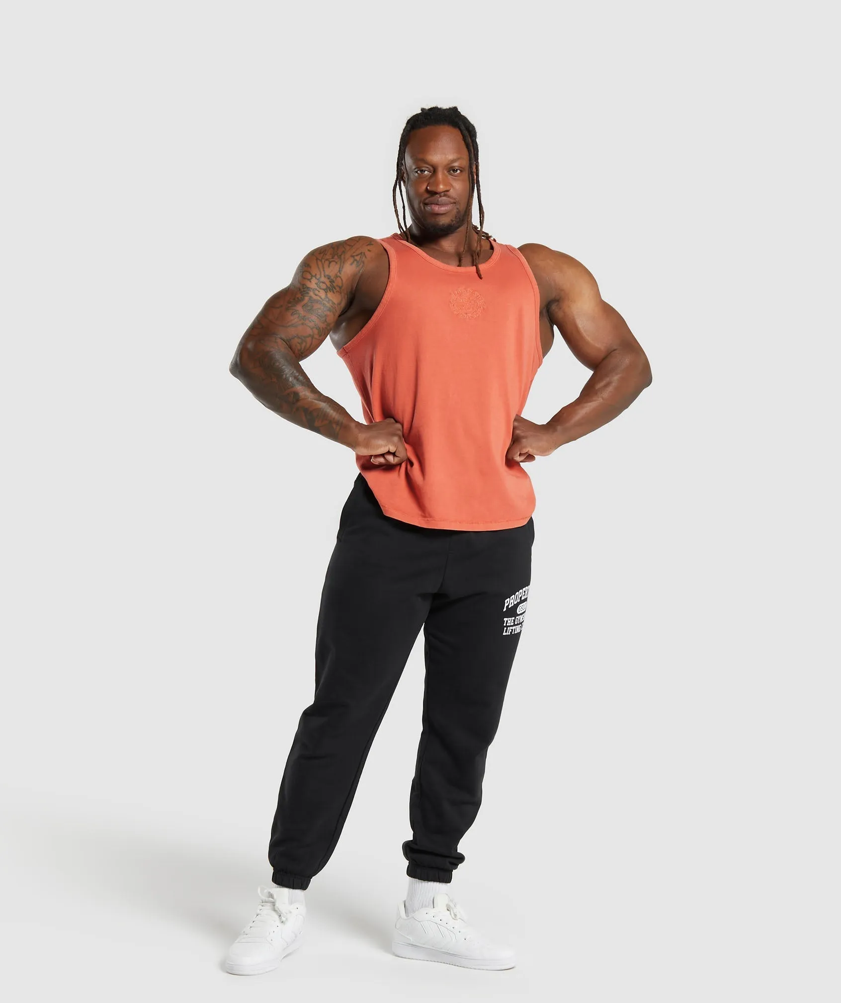 Gymshark Premium Legacy Tank - Muted Orange