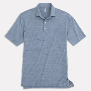 Huron Prep-Formance Lightweight 3 Button Polo / Lake