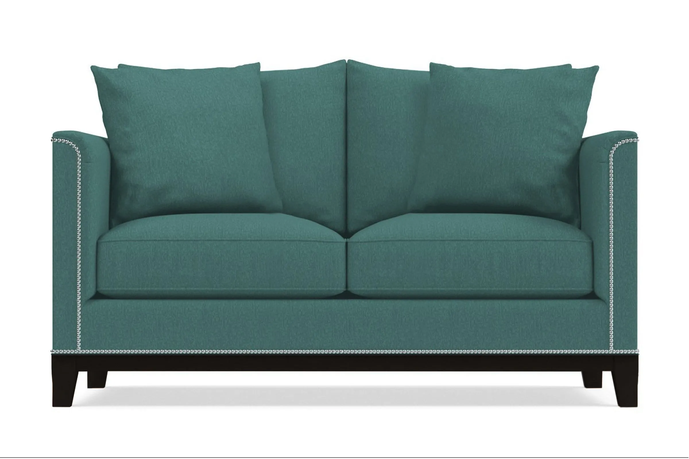 La Brea Loveseat :: Leg Finish: Espresso / Size: Loveseat - 60"w