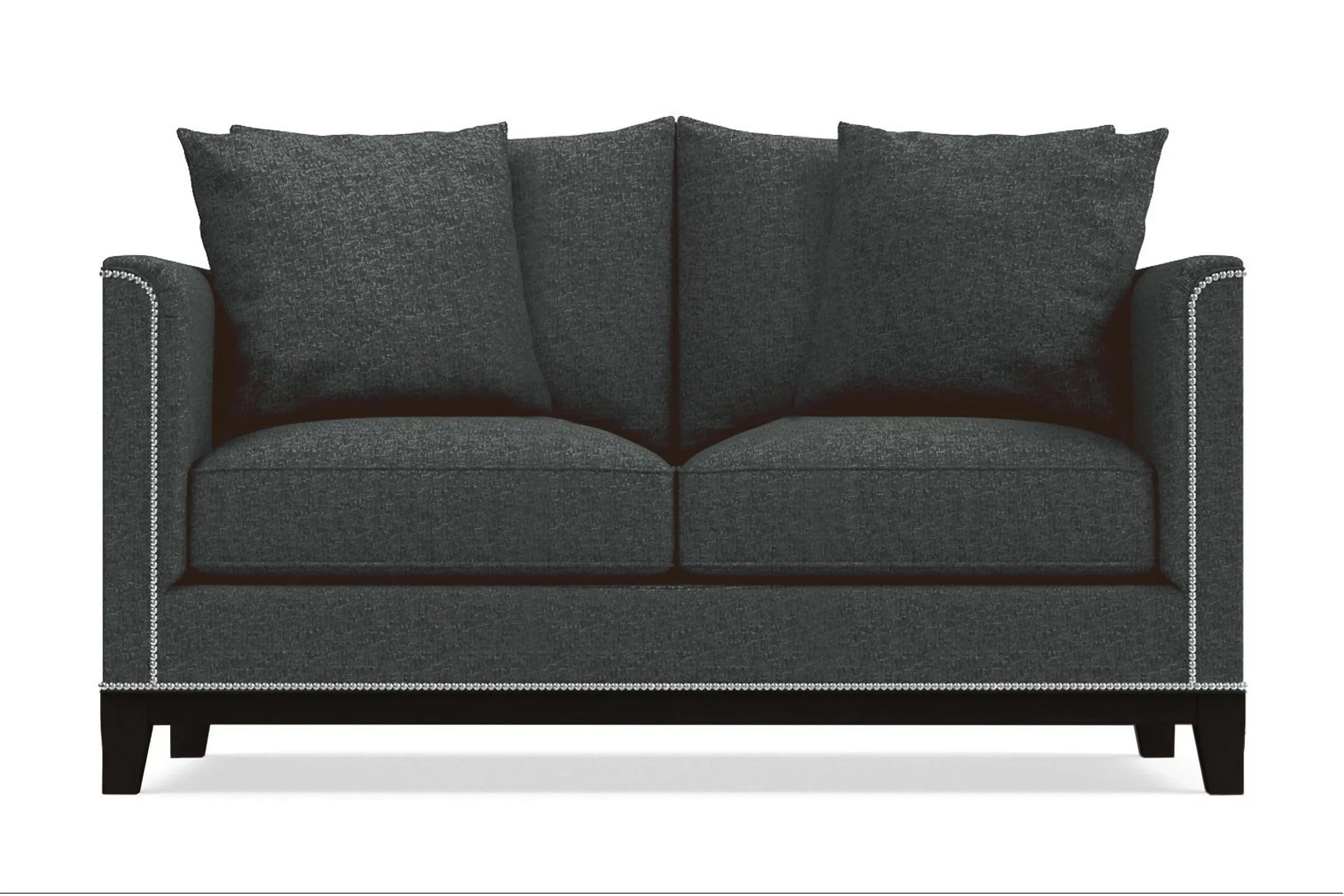 La Brea Loveseat :: Leg Finish: Espresso / Size: Loveseat - 60"w