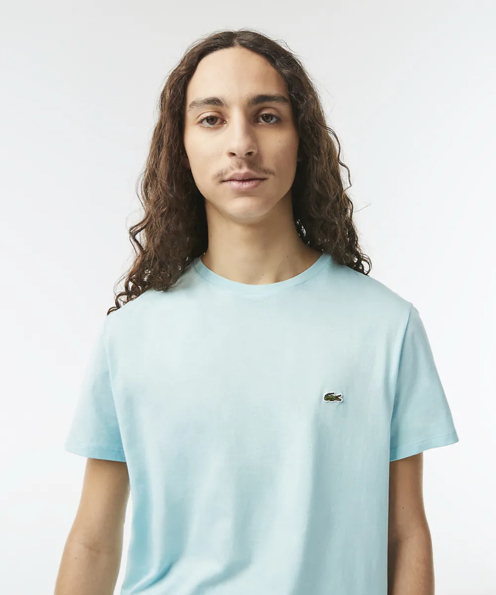 Lacoste Classic Crew Neck Pima Tee (Pastille Mint)
