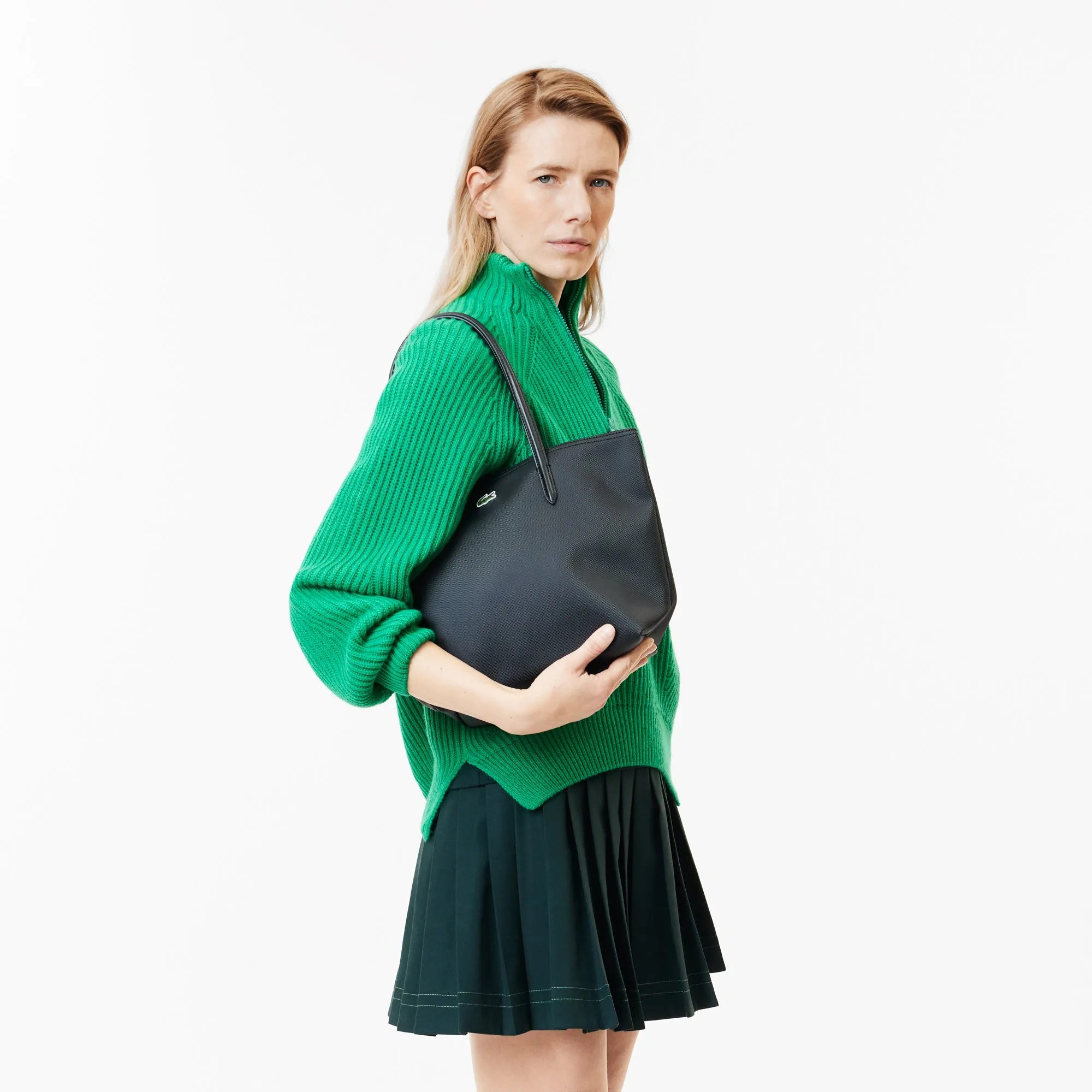 Lacoste Small L.12.12 Concept Tote Bag
