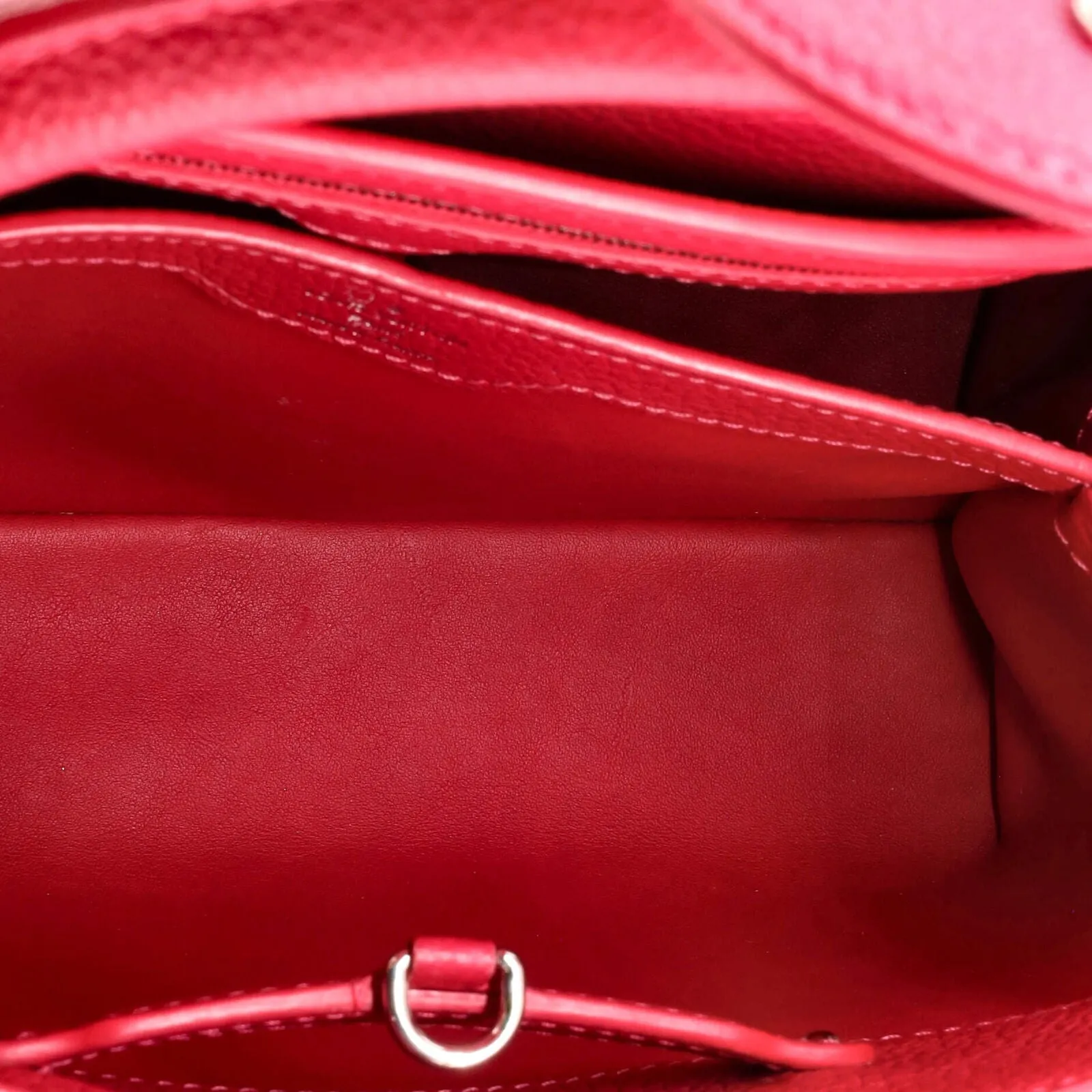 Louis Vuitton Capucines Bag Leather With