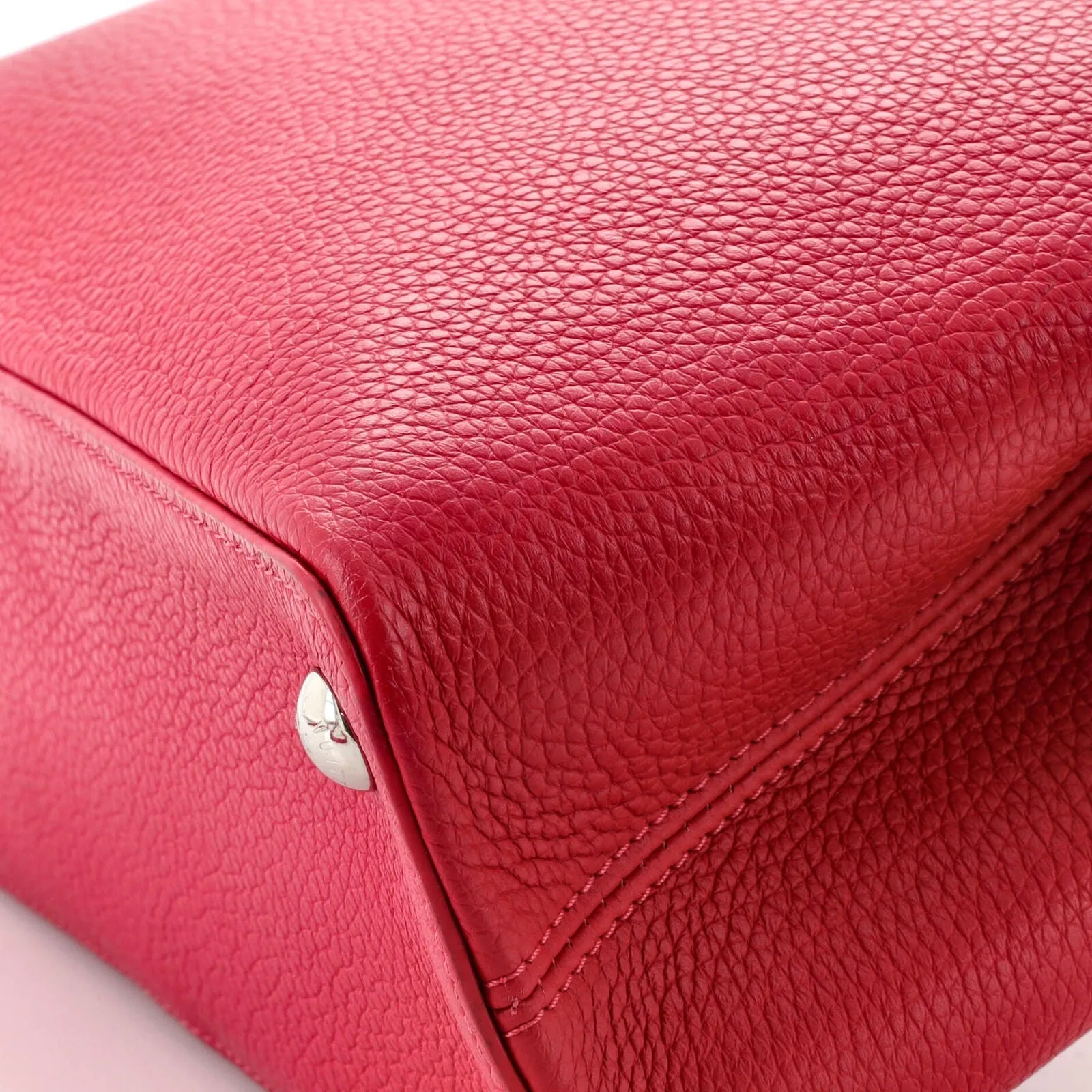 Louis Vuitton Capucines Bag Leather With