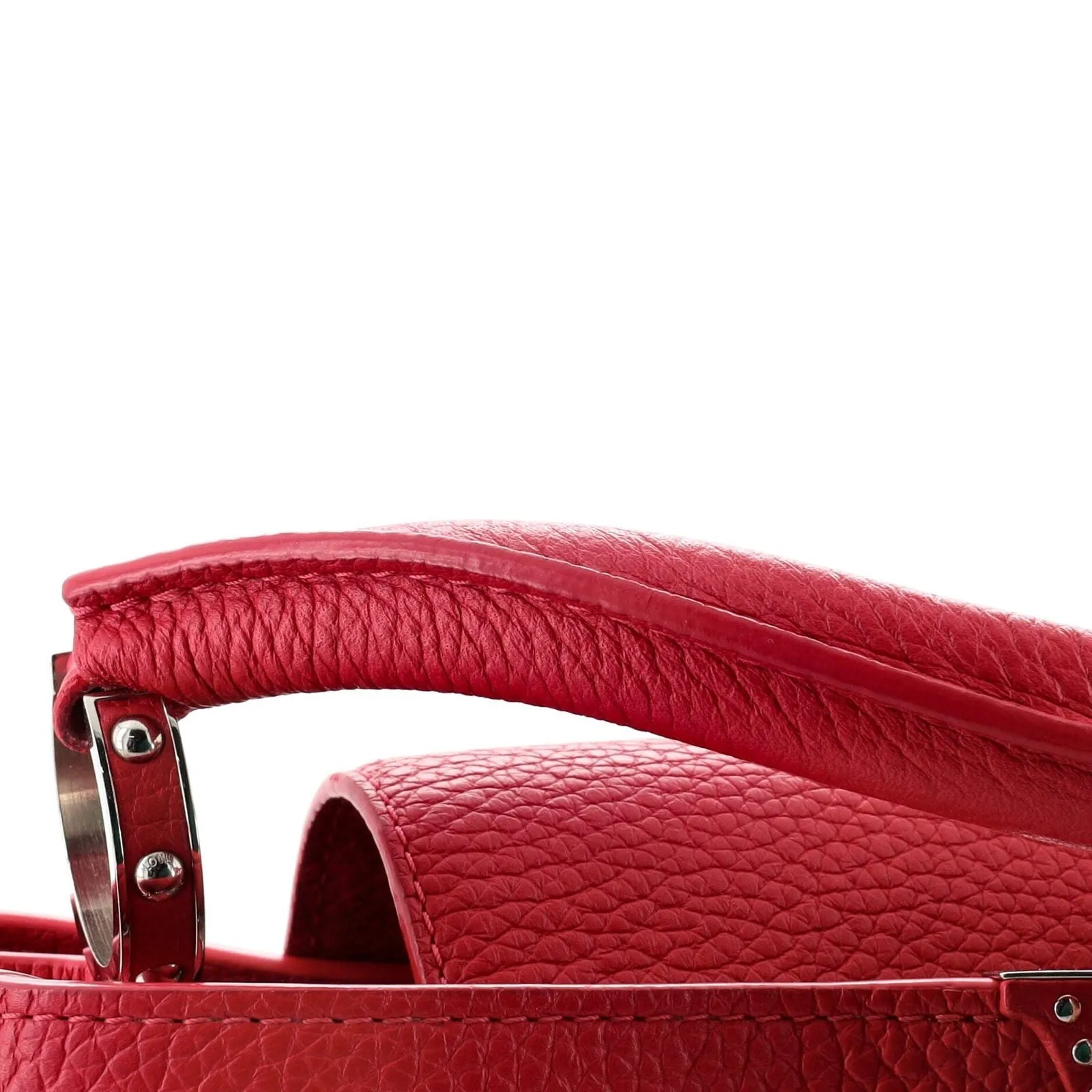 Louis Vuitton Capucines Bag Leather With