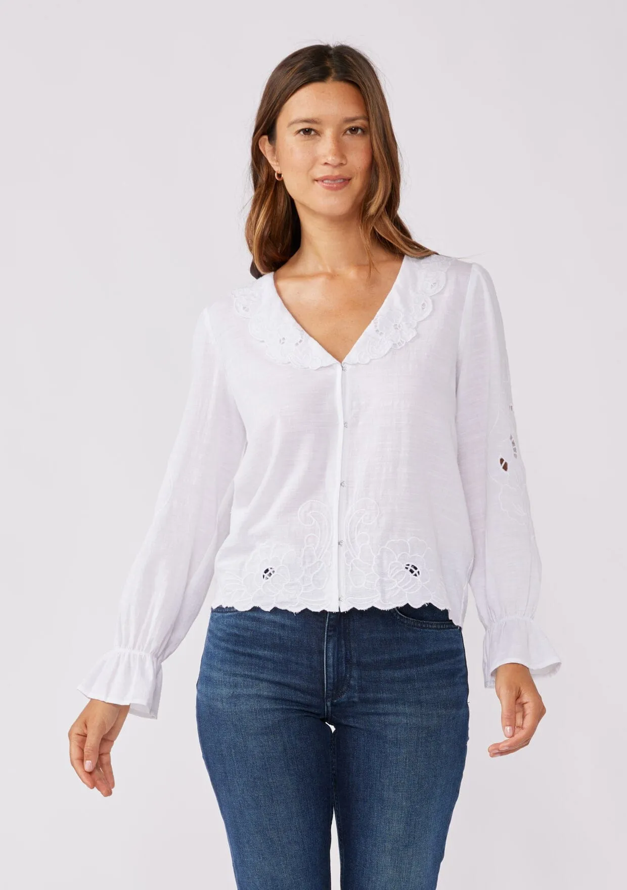 Milou Embroidered Blouse
