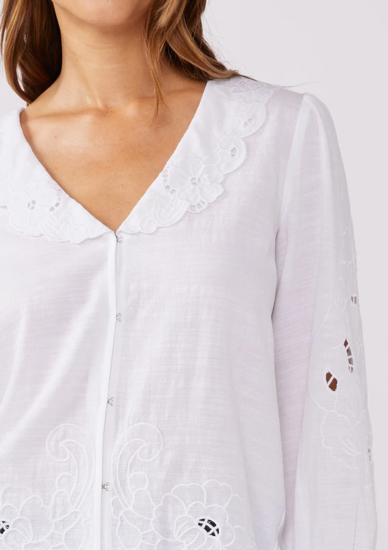 Milou Embroidered Blouse