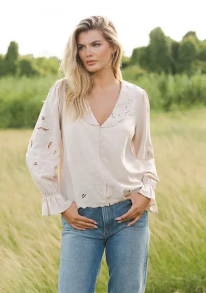 Milou Embroidered Blouse