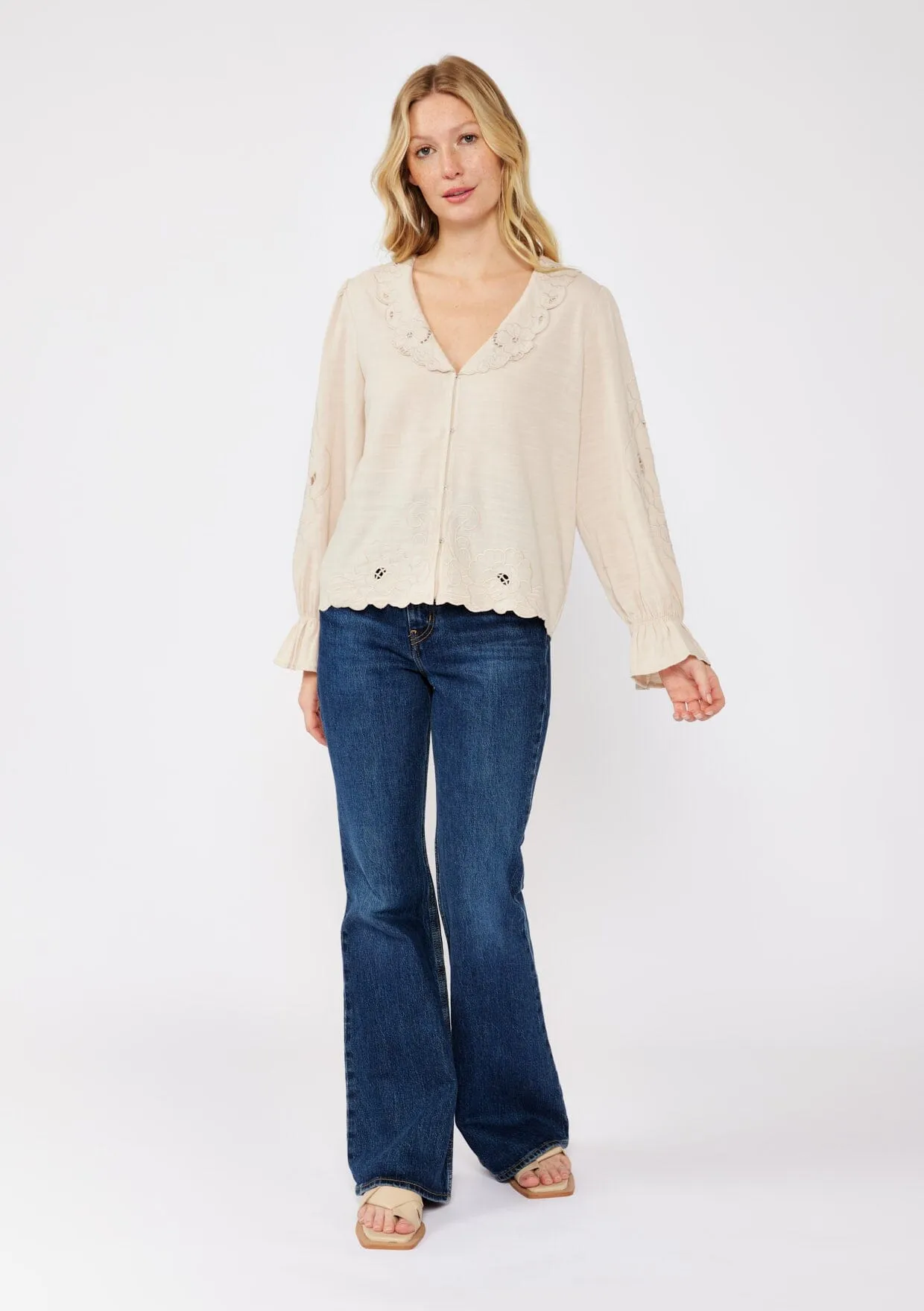 Milou Embroidered Blouse